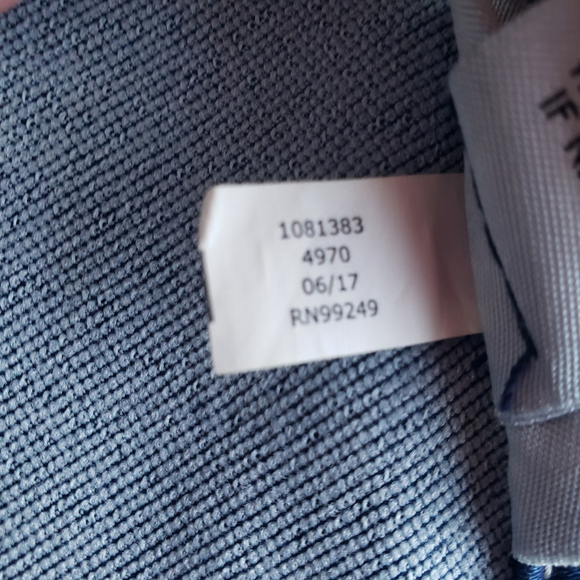 Catherines Denim Jacket Women 1X XL Blue Jean Coat Stretchy Casual Classic Layer - Picture 4 of 9